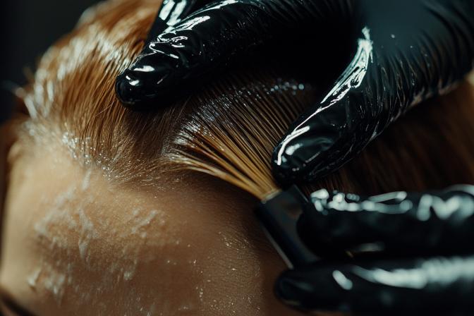 eli_astrateg_A_female_hairstylist_wearing_black_gloves_applie_a513e1ce-9237-4a8a-a11a-4c69c6ab6d63_0